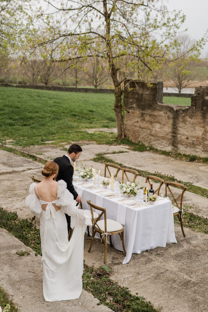 micro wedding at hartrich chateau