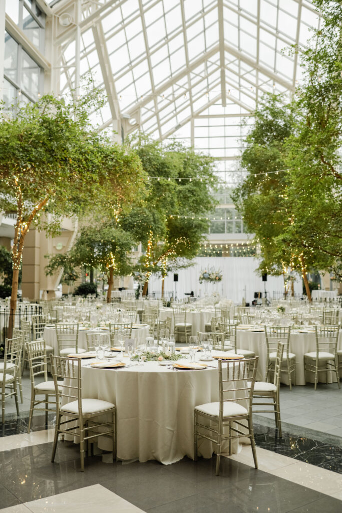 room detail shot of the wintergarden in rochester new york