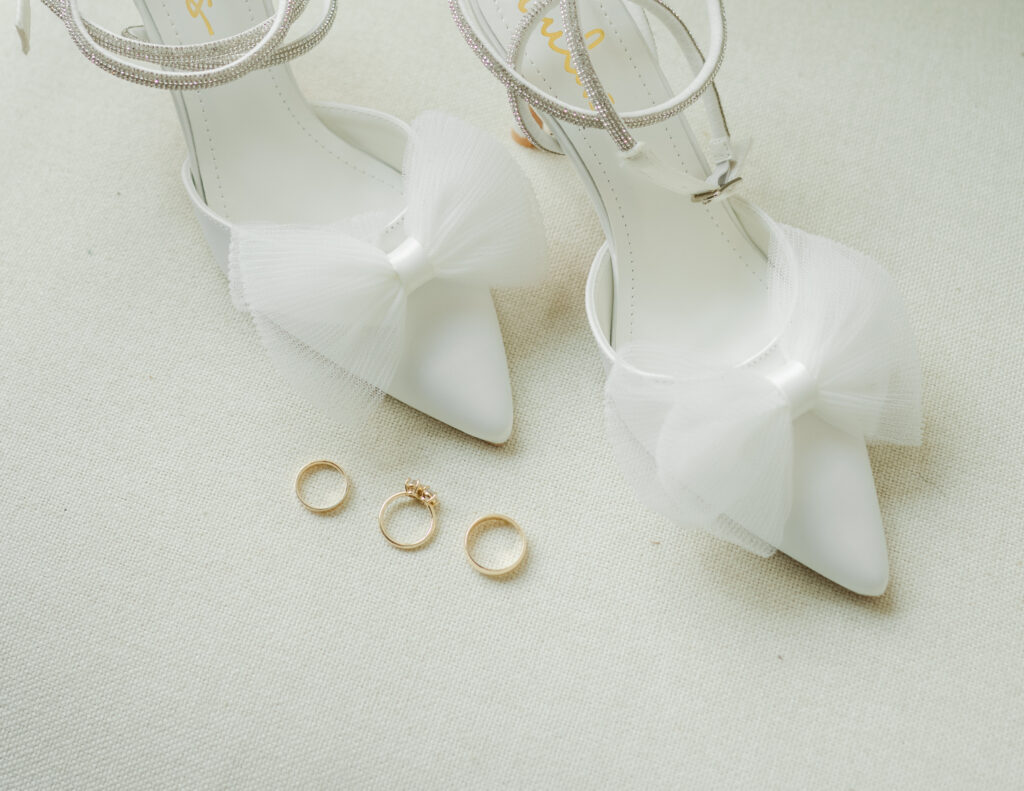 shoe and ring detail at PIC buffalo studio