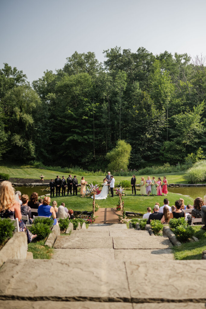 Avanti Mansion Ceremony Space with Wildroot Floral