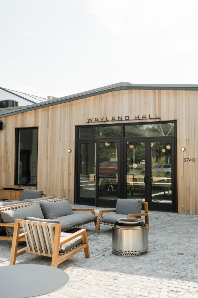 wayland hall patio