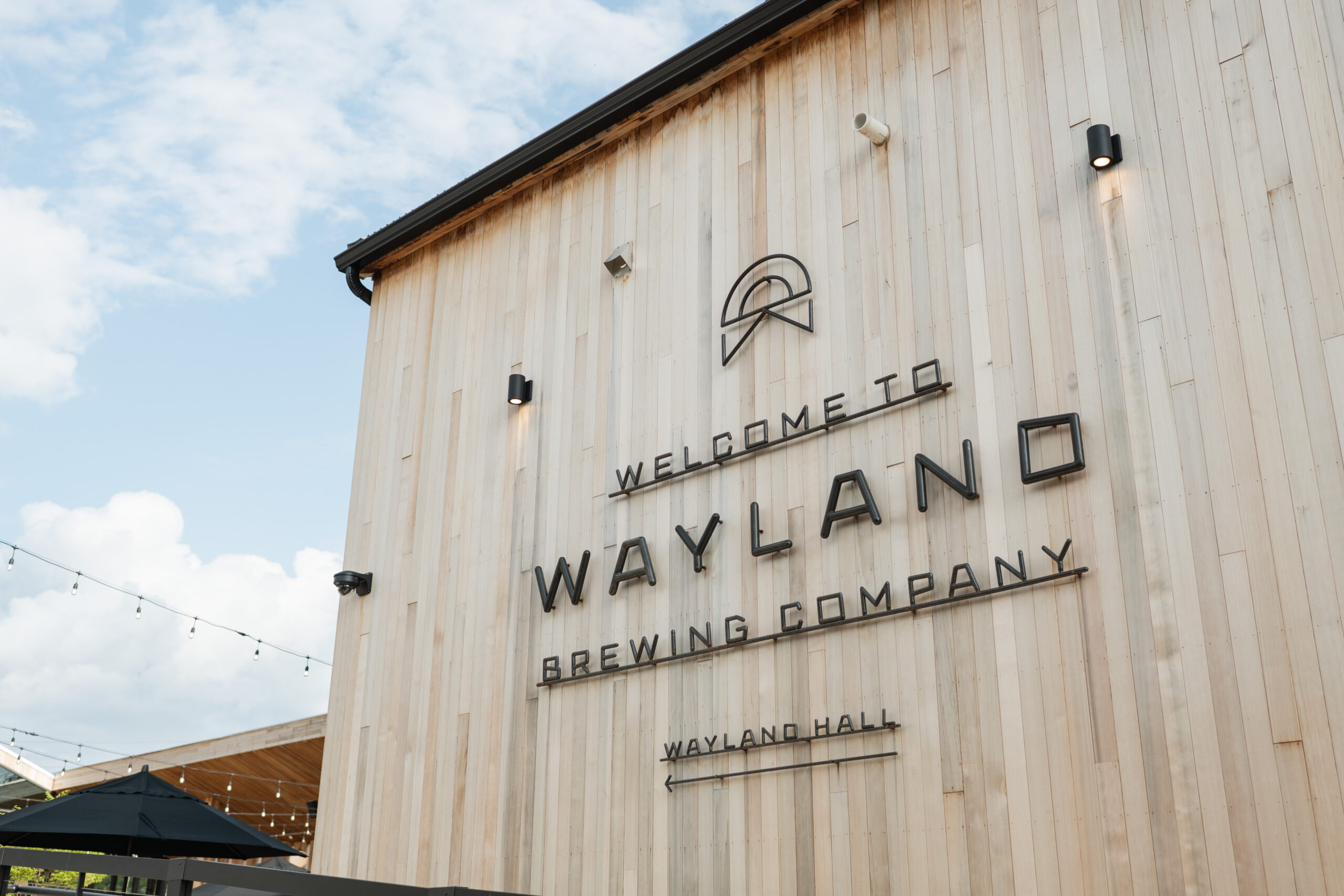 wayland brewing company entrance