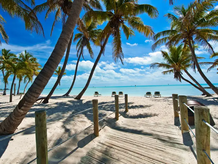 key west beach