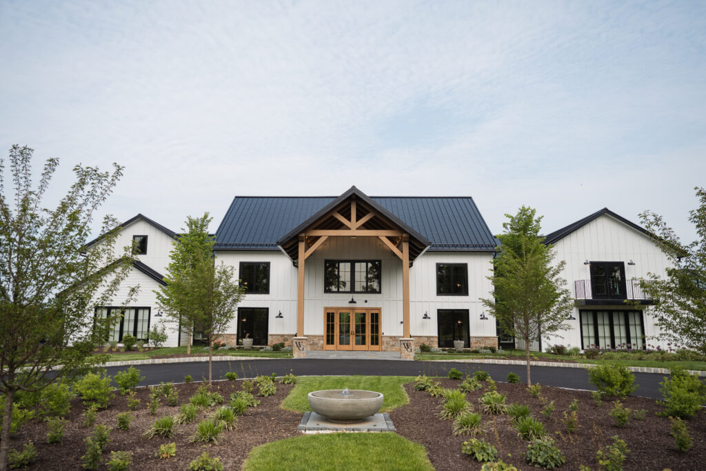 front entrance to westwynd gardens in honeybrook pennsylvania