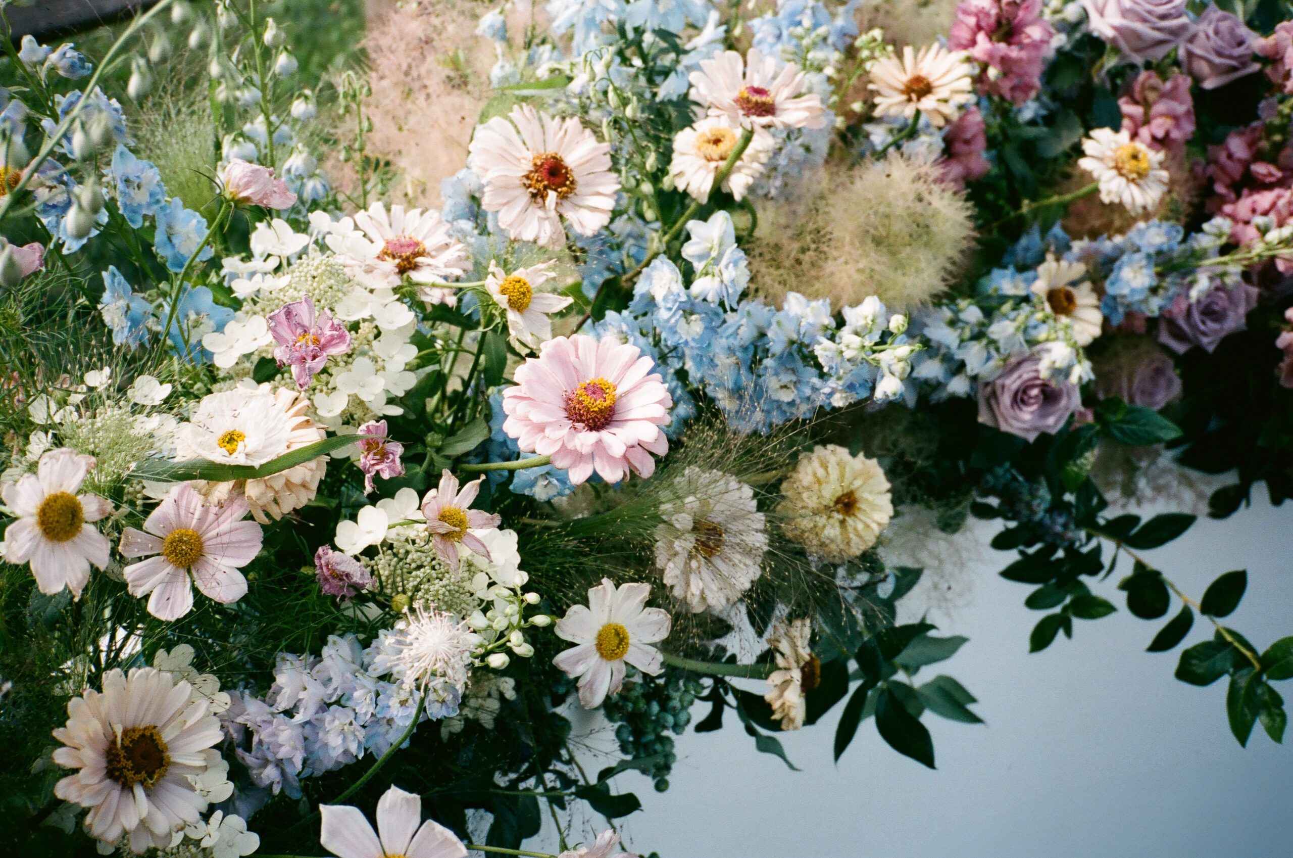 35mm film wedding photography