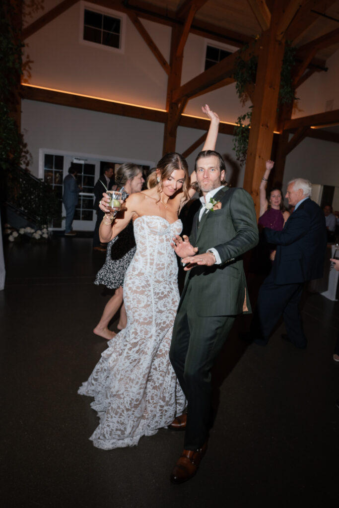 Classic wedding reception at The Legacy Hamburg New York