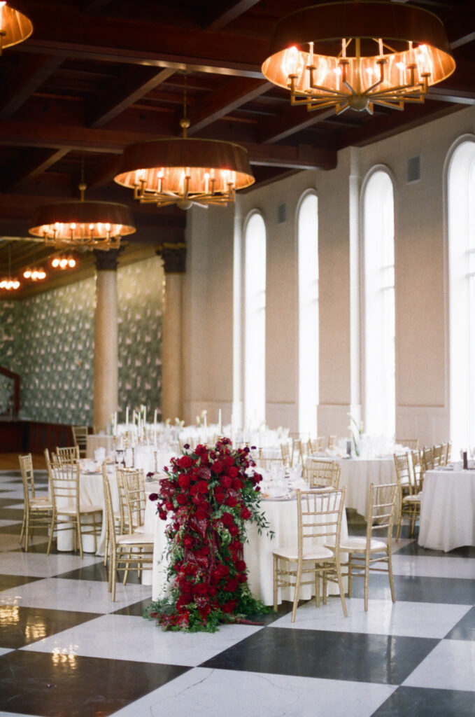 film wedding photography table details reception styling