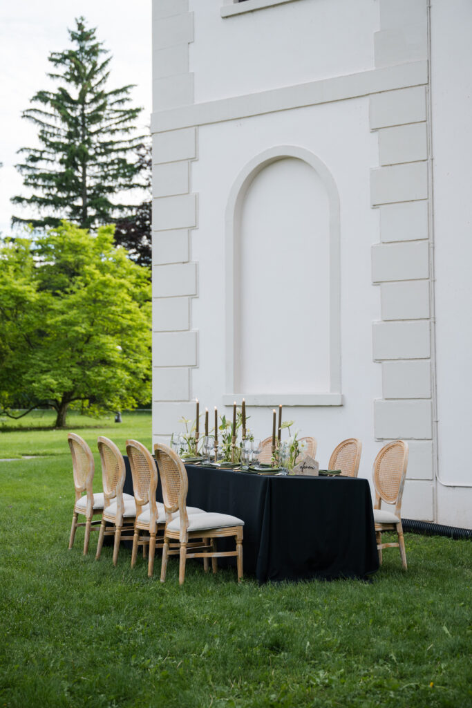 italian inspired tablescape at geneva on the lake